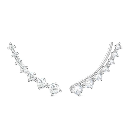 Серьги пины из серебра 925 пробы