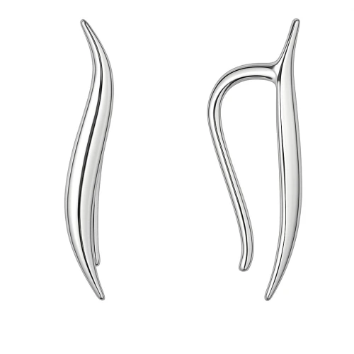 Серьги пины из серебра 925 пробы