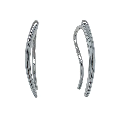 Серьги пины из серебра 925 пробы