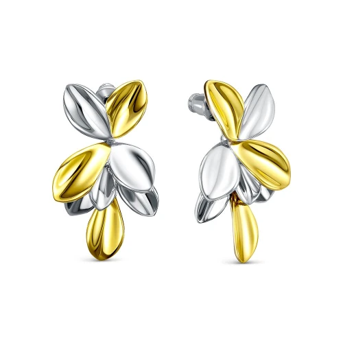 Серьги пусеты из серебра 925 пробы