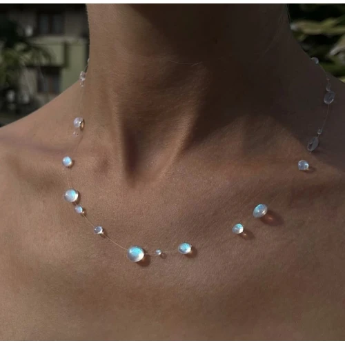 Колье Dewdrop blue