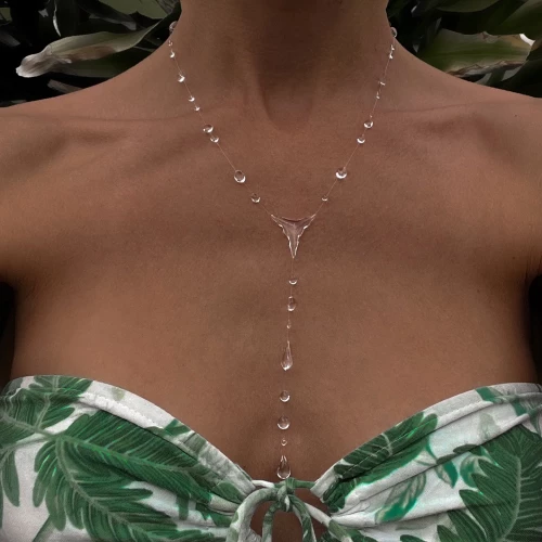 Колье сотуар water necklace