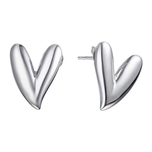 Серьги пусеты из серебра 925 пробы