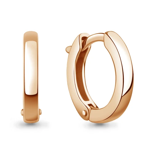 Серьги из серебра 925 пробы с позолотой