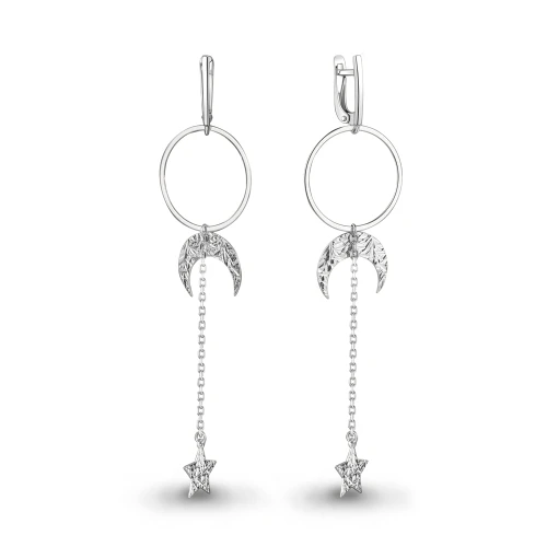 Серьги из серебра 925 пробы