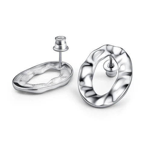 Серьги пусеты из серебра 925 пробы