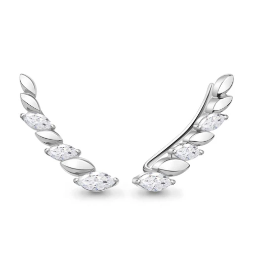 Серьги пины из серебра 925 пробы