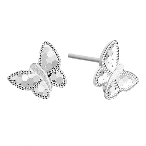 Серьги пусеты из серебра 925 пробы