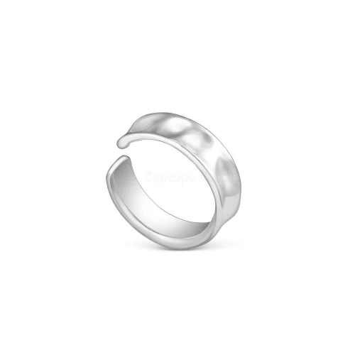 Моносерьга кафф из серебра 925 пробы