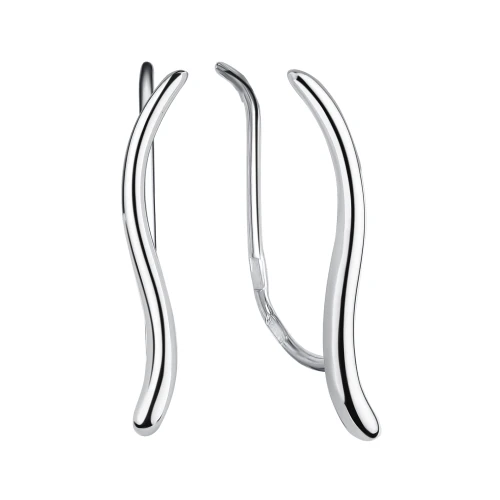Серьги пины из серебра 925 пробы