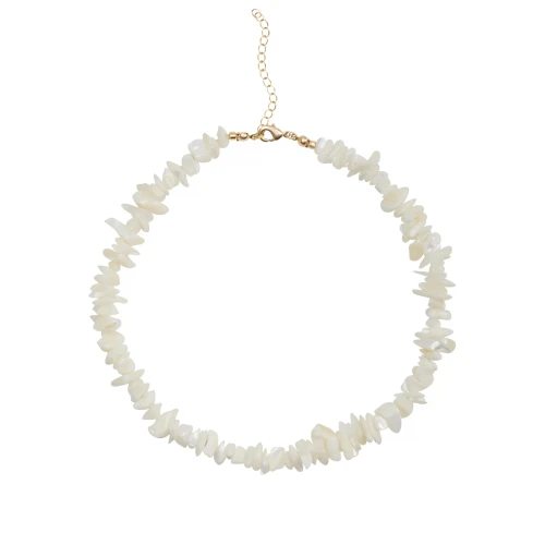 Колье перламутр