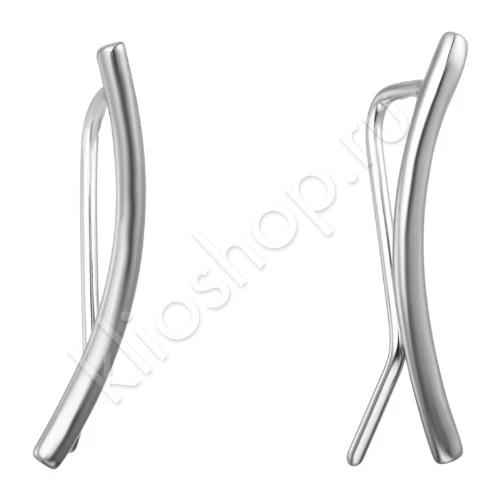 Серьги пины из серебра 925 пробы