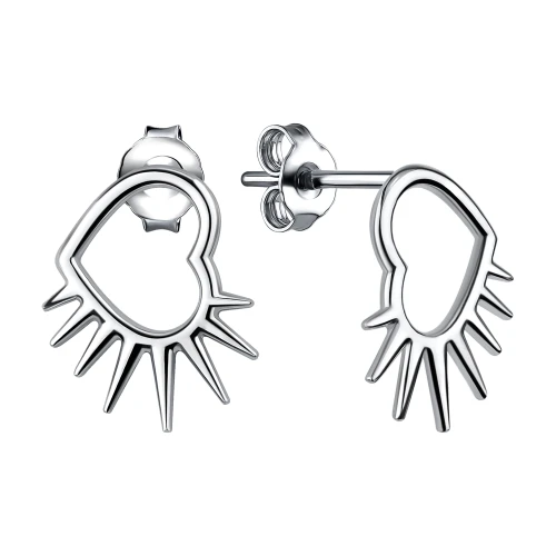 Серьги пусеты из серебра 925 пробы