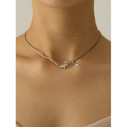 Колье из серебра 925 пробы