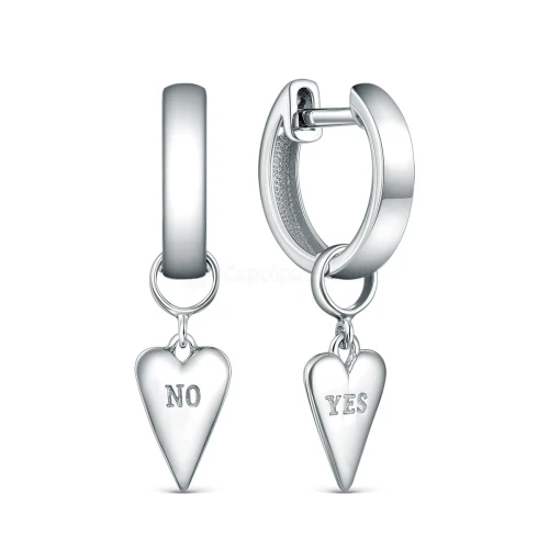 Серьги из серебра 925 пробы