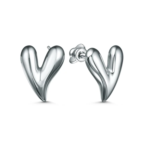 Серьги пусеты из серебра 925 пробы