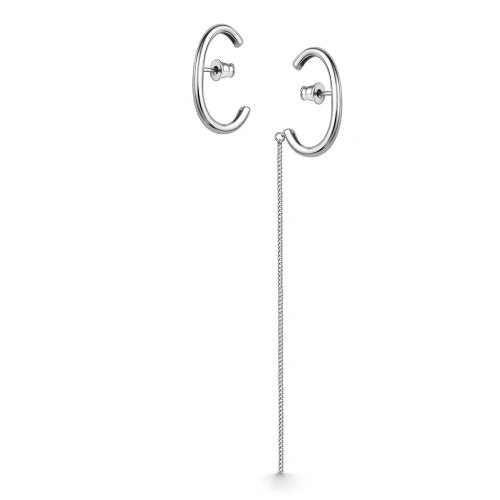 Серьги пусеты из серебра 925 пробы