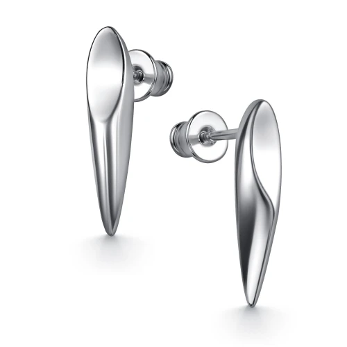 Серьги пусеты из серебра 925 пробы