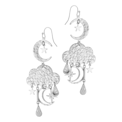 Серьги пусеты из бижутерного сплава