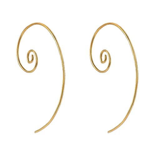 Серьги из бижутерного сплава