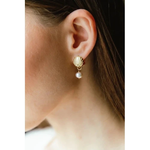 Серьги жемчуг