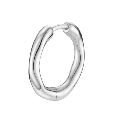 Моносерьга конго из серебра 925 пробы