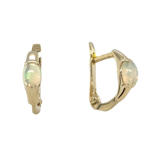 Серьги (585 ж) опал