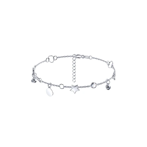 Браслет из серебра 925 пробы с фианитами