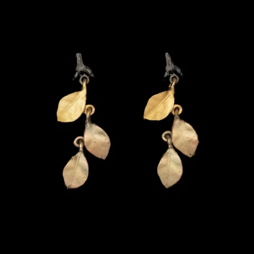 Пусеты золотая осень